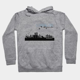 Caracas skyline Hoodie